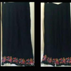 C est. 1946 Embr  Palazzo Wide Leg Pant Sz 14/16 W